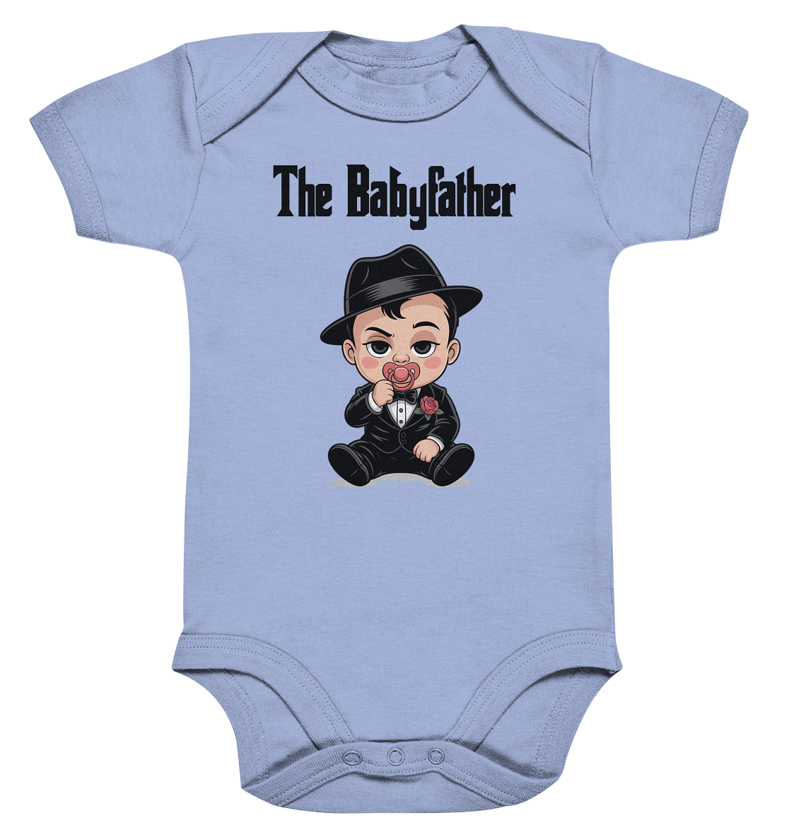 The Babyfather personalisierter Bio Babybody