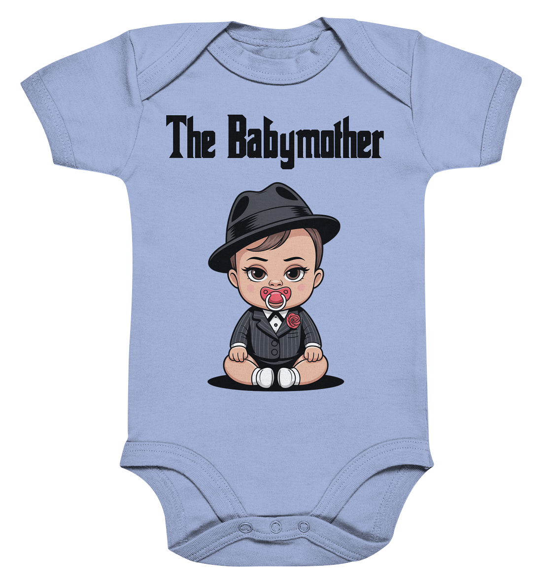 The Babymother personalisierter Bio Babybody