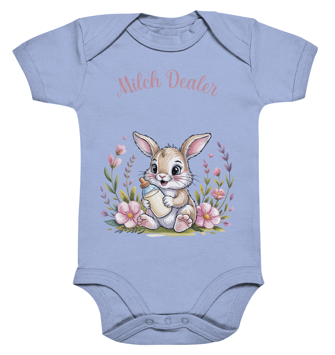 Milch Dealer personalisierter  Bio Babybody