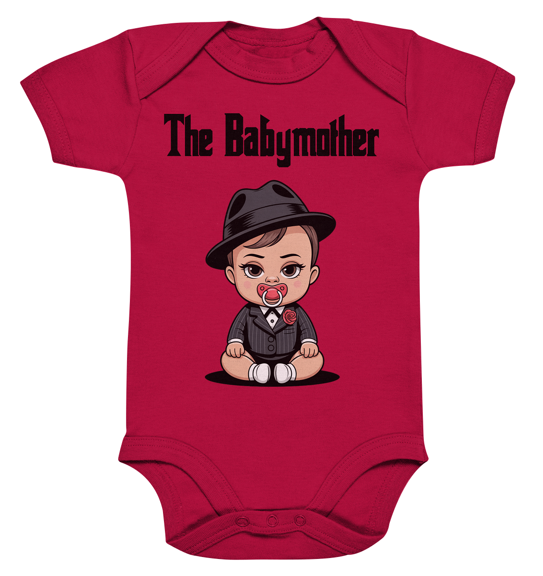 The Babymother personalisierter Bio Babybody