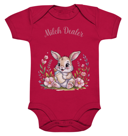 Milch Dealer personalisierter  Bio Babybody