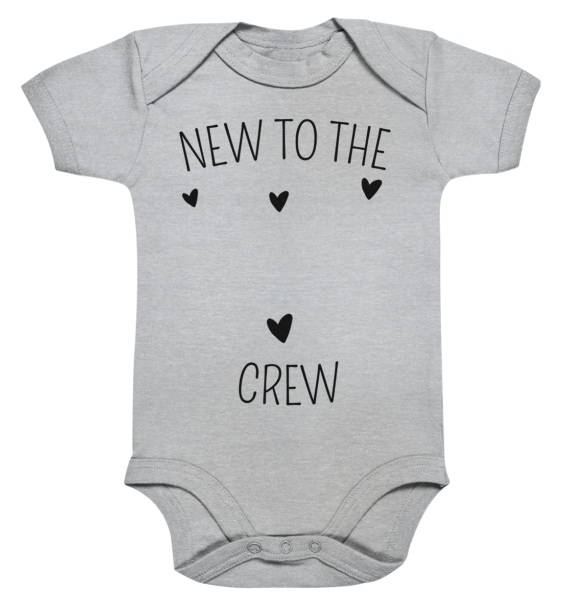 New to the Crew personalisierter Bio Babybody