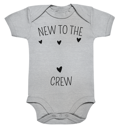 New to the Crew personalisierter Bio Babybody