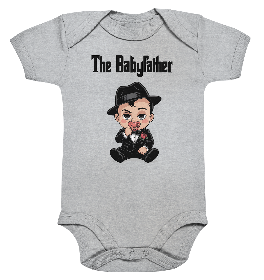 The Babyfather personalisierter Bio Babybody