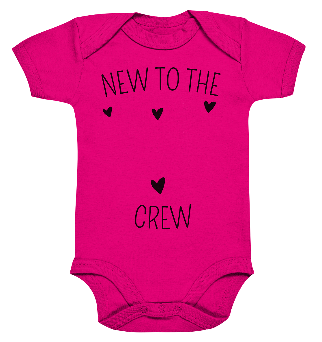 New to the Crew personalisierter Bio Babybody