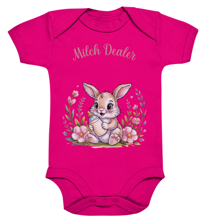 Milch Dealer personalisierter  Bio Babybody