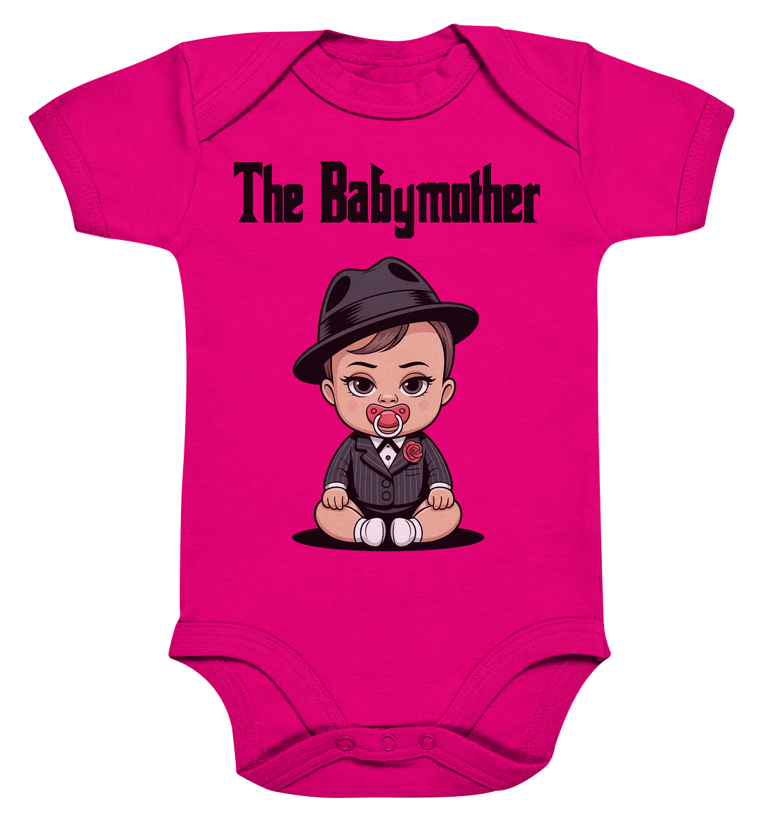 The Babymother personalisierter Bio Babybody