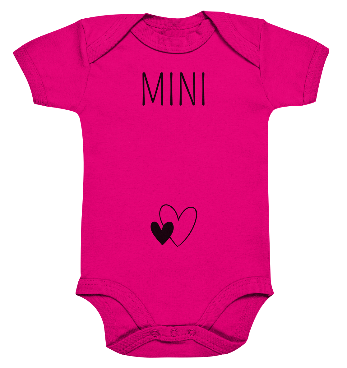 Mini personalisierter Bio Babybody