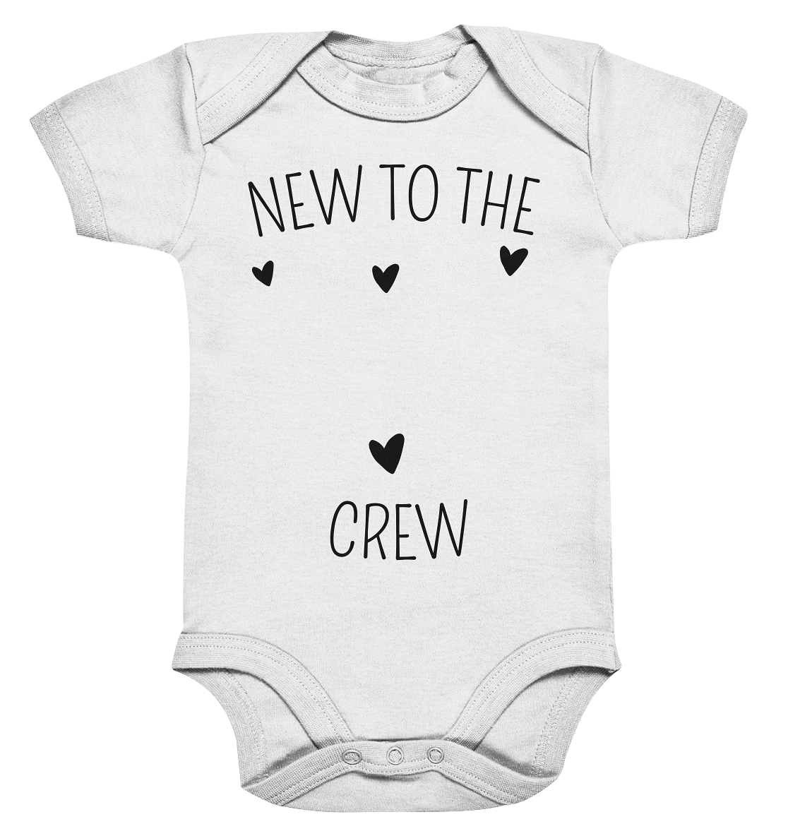 New to the Crew personalisierter Bio Babybody