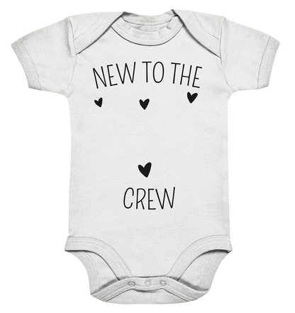 New to the Crew personalisierter Bio Babybody