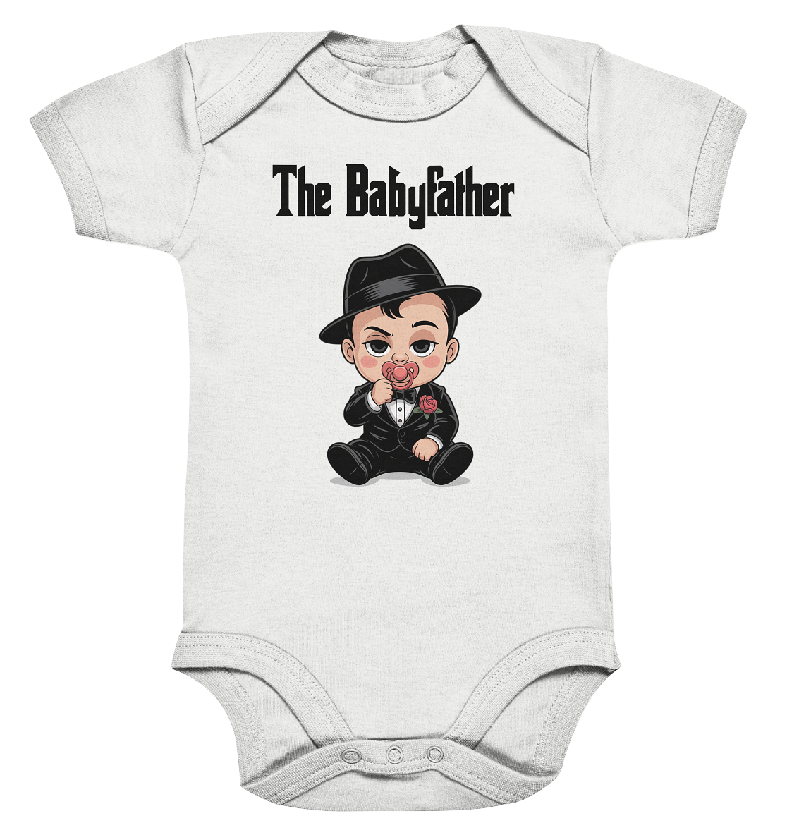 The Babyfather personalisierter Bio Babybody