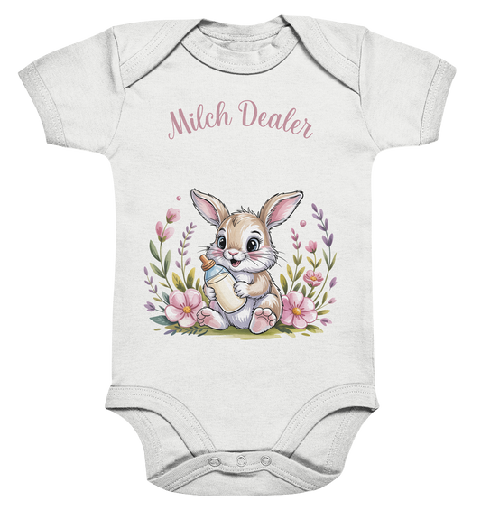 Milch Dealer personalisierter  Bio Babybody