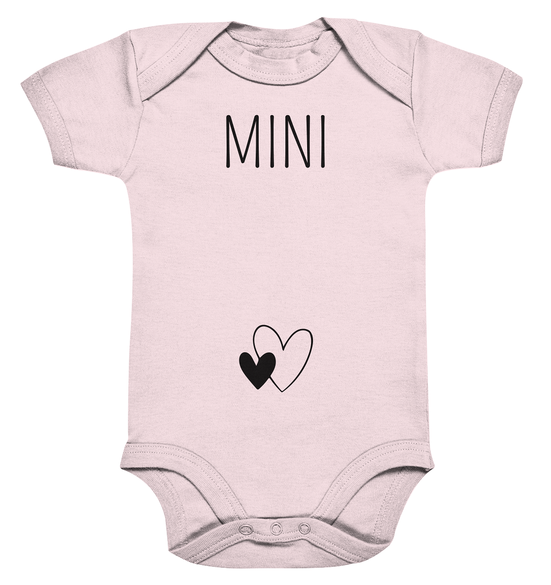 Mini personalisierter Bio Babybody