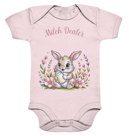 Milch Dealer personalisierter  Bio Babybody