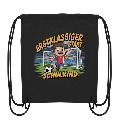 Fußball Turnbeutel zur Einschulung – mit Namen personalisiert