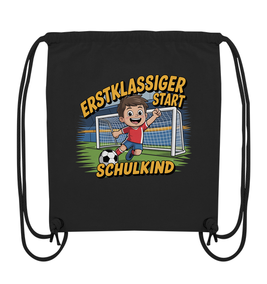 Fußball Turnbeutel zur Einschulung – mit Namen personalisiert