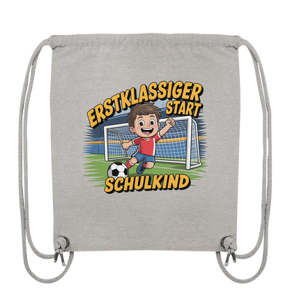 Fußball Turnbeutel zur Einschulung – mit Namen personalisiert