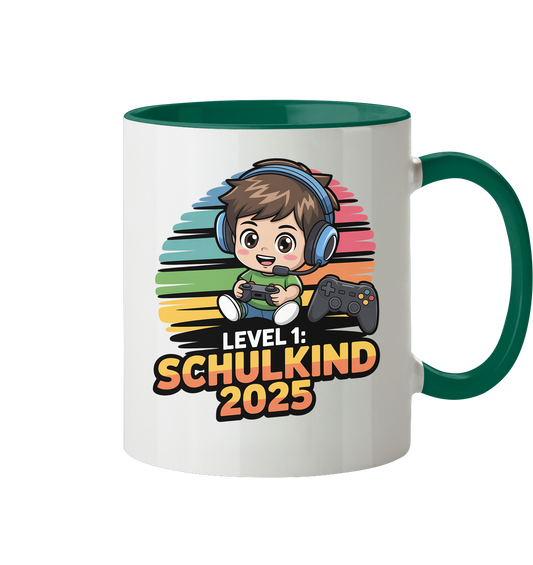 Level 1 Schulkind Tasse