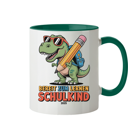 Bereit zu lernen Dino Tasse