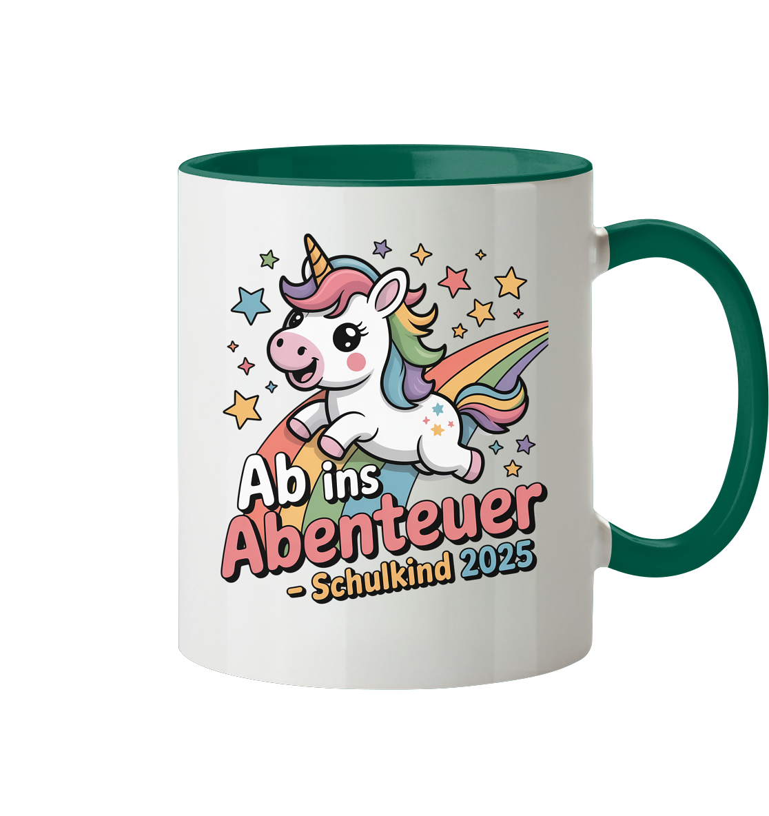 Einhorn Schulstart Tasse