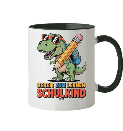 Bereit zu lernen Dino Tasse