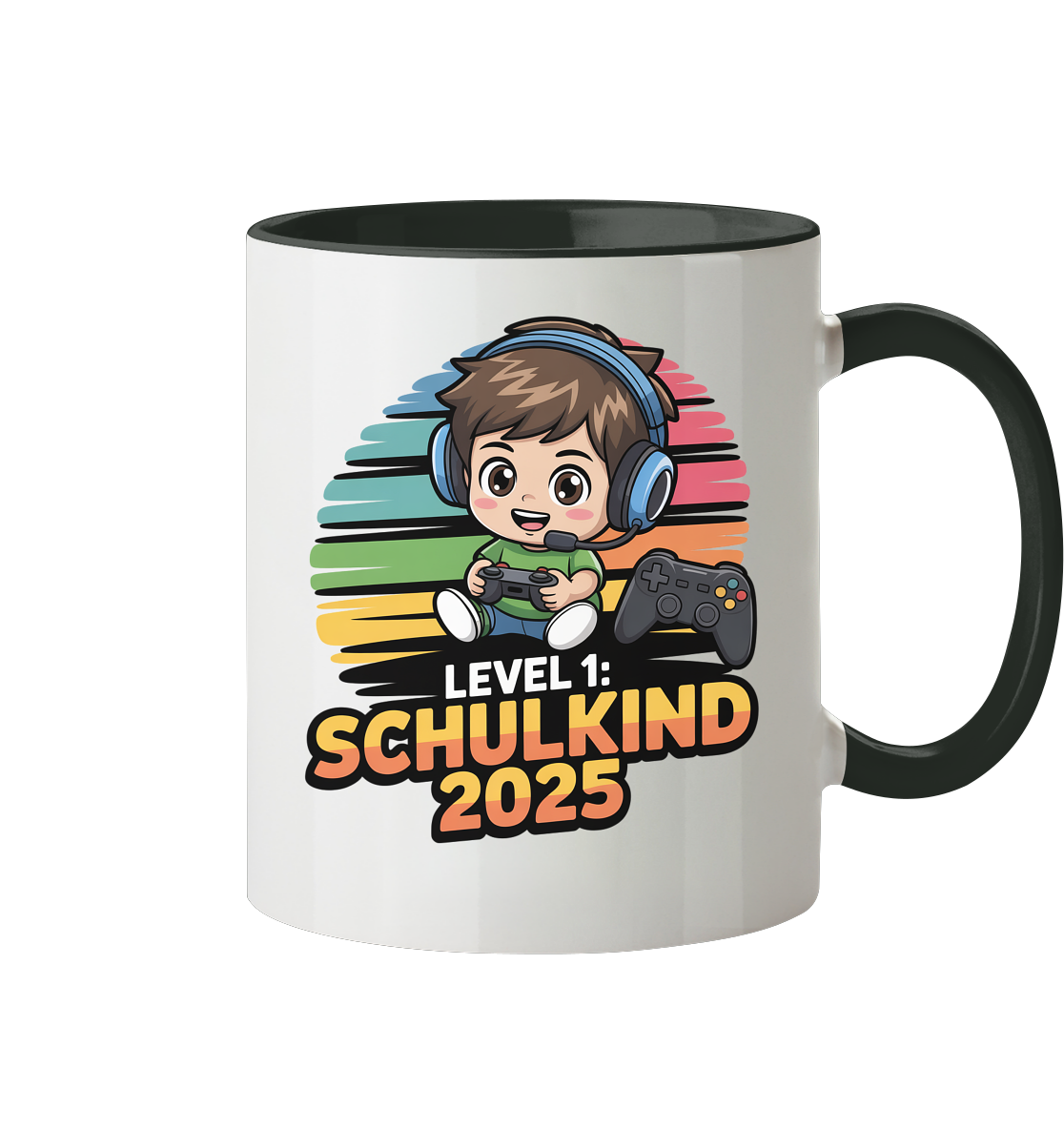 Level 1 Schulkind Tasse