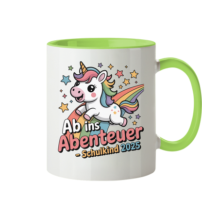 Einhorn Schulstart Tasse