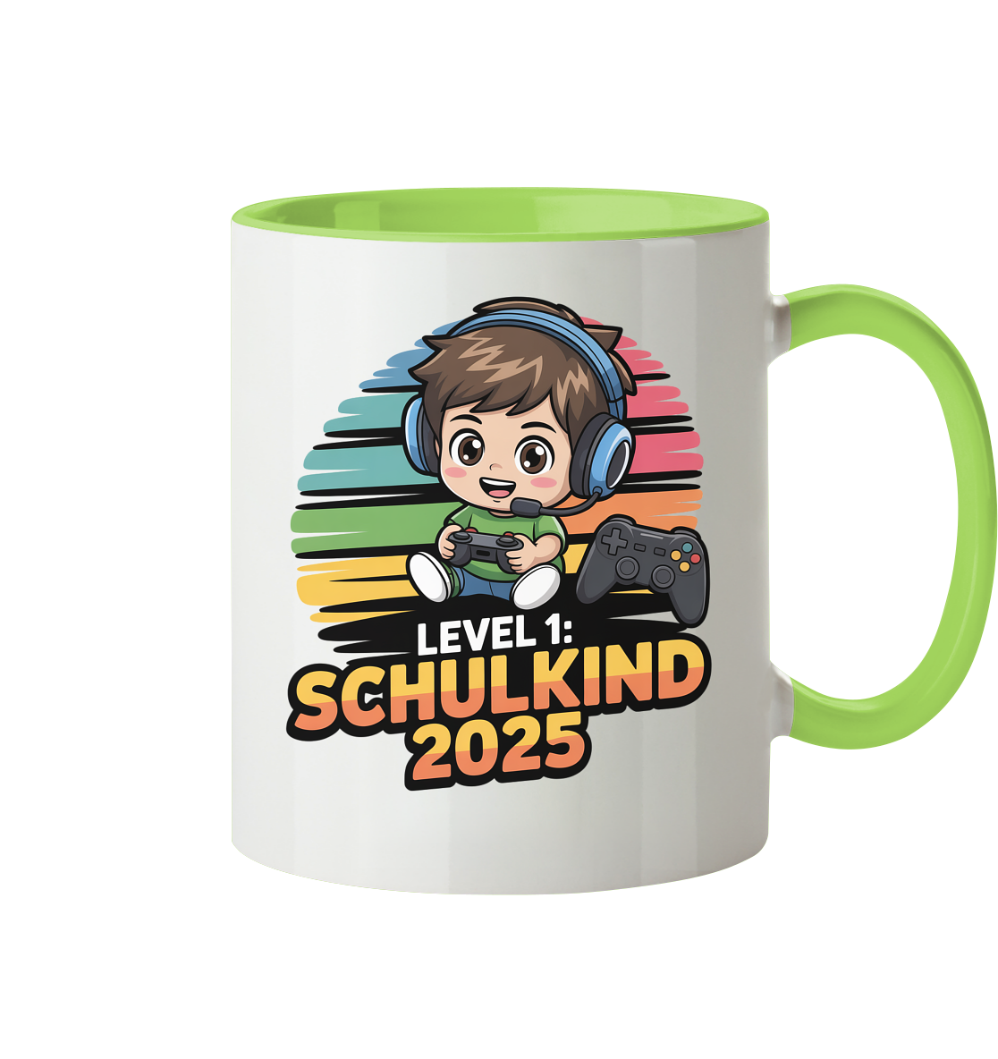 Level 1 Schulkind Tasse