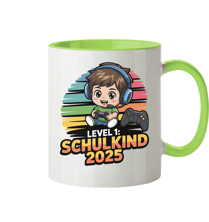 Level 1 Schulkind Tasse