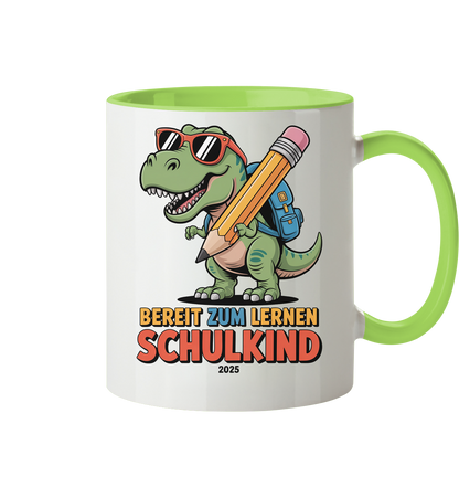 Bereit zu lernen Dino Tasse