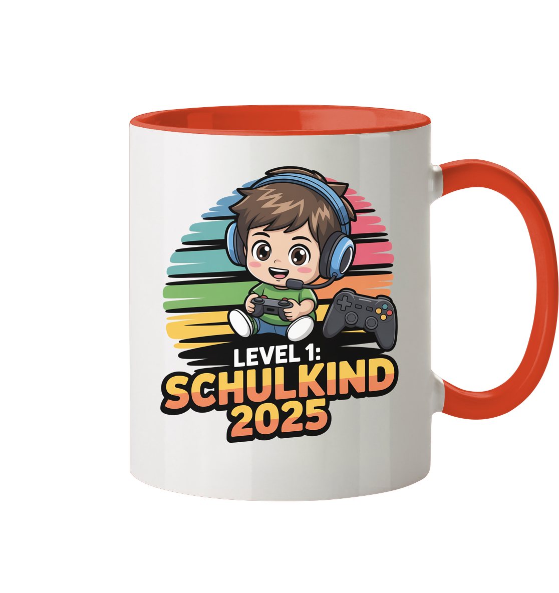 Level 1 Schulkind Tasse