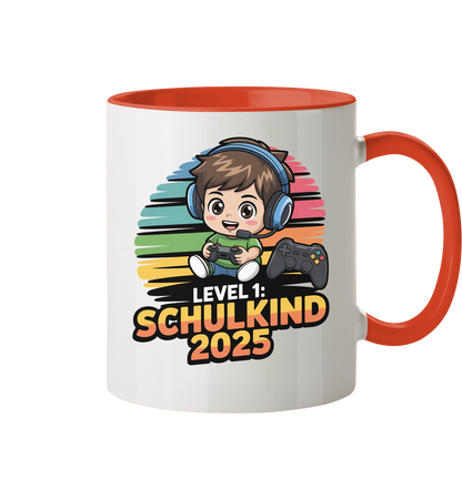 Level 1 Schulkind Tasse
