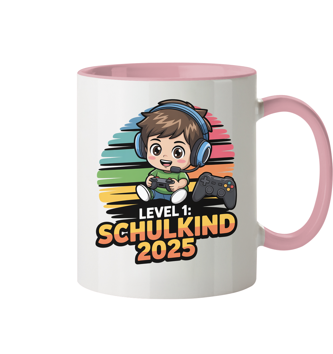 Level 1 Schulkind Tasse