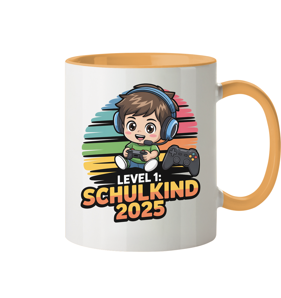 Level 1 Schulkind Tasse