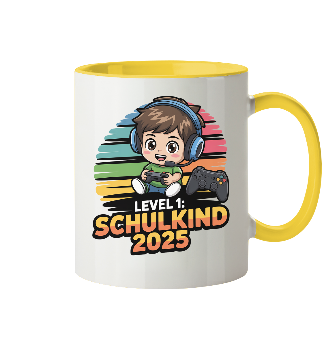 Level 1 Schulkind Tasse