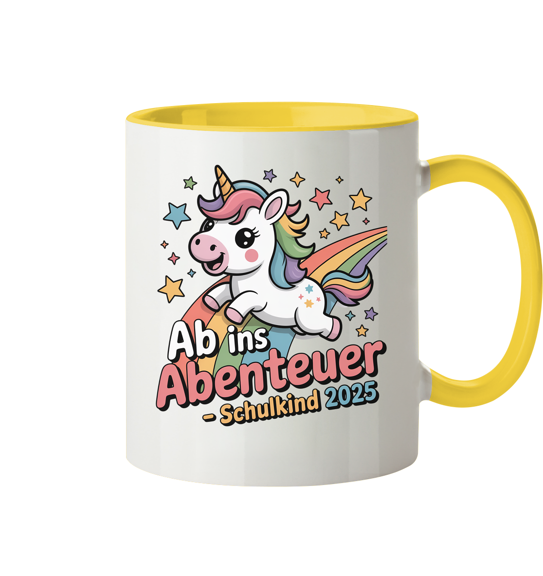 Einhorn Schulstart Tasse