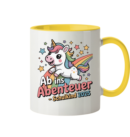 Einhorn Schulstart Tasse